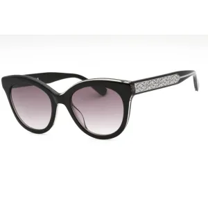 Longchamp Women's Sunglasses - Black Plastic Cat Eye Full Rim Shape Frame | LO698S 001
