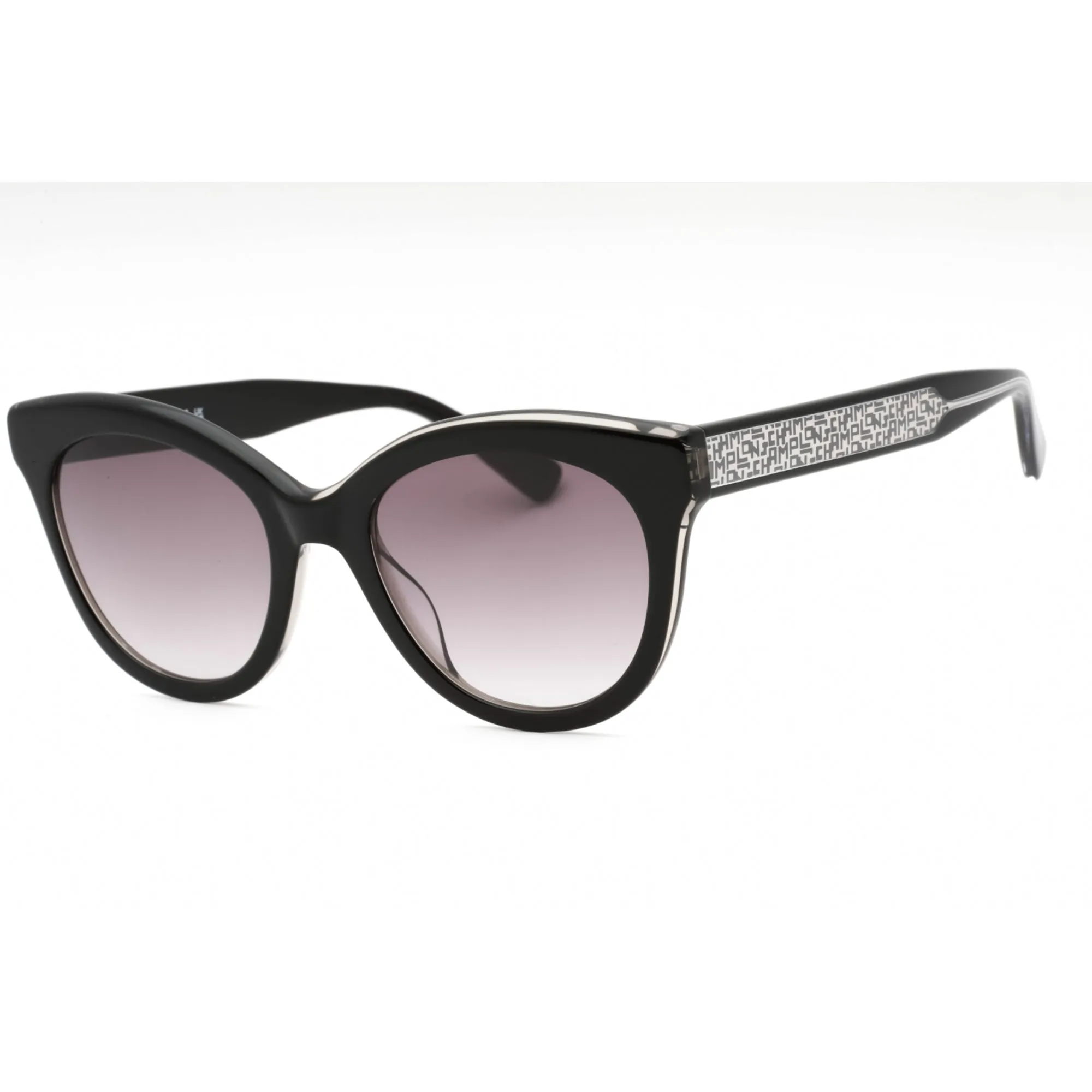 Longchamp Women's Sunglasses - Black Plastic Cat Eye Full Rim Shape Frame | LO698S 001