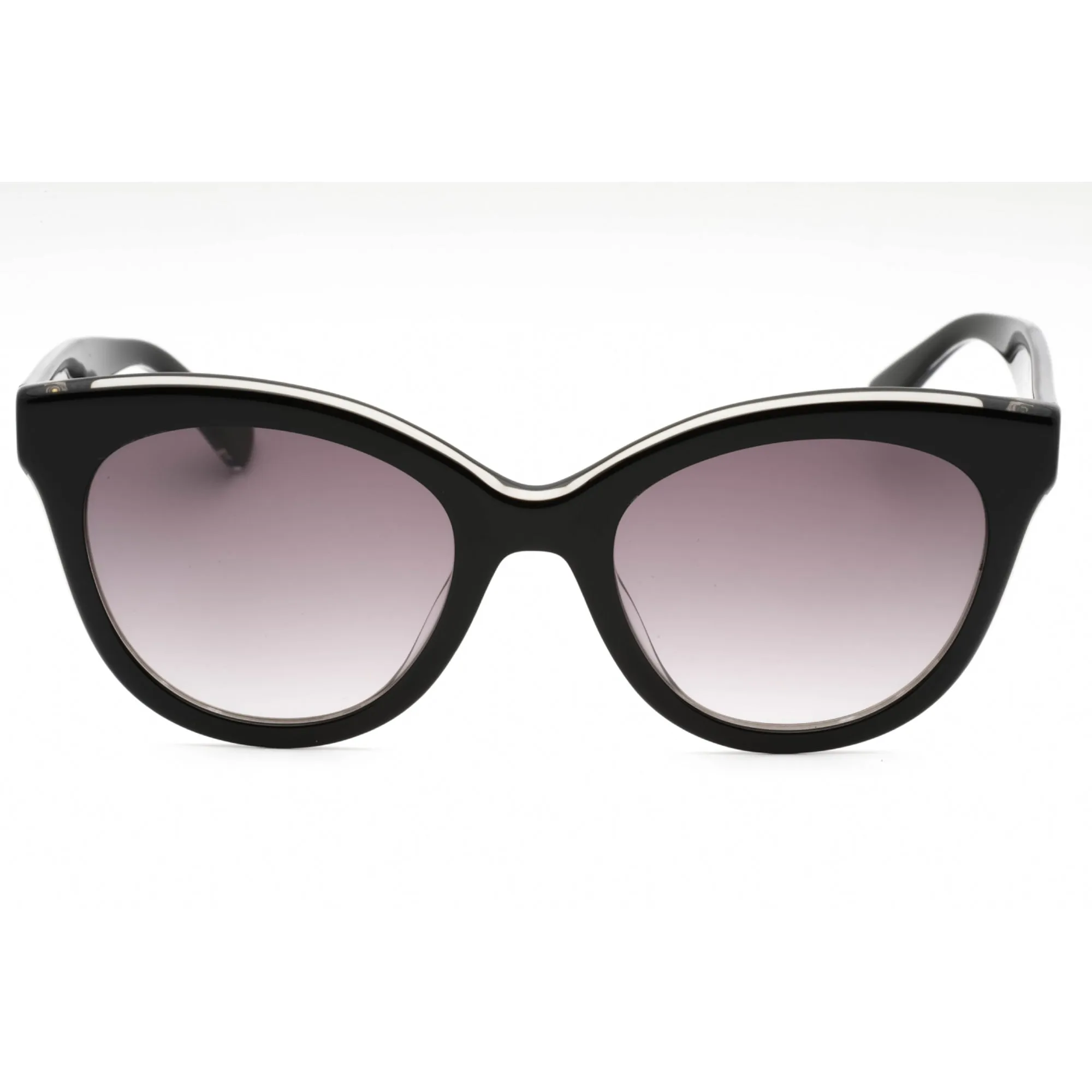 Longchamp Women's Sunglasses - Black Plastic Cat Eye Full Rim Shape Frame | LO698S 001