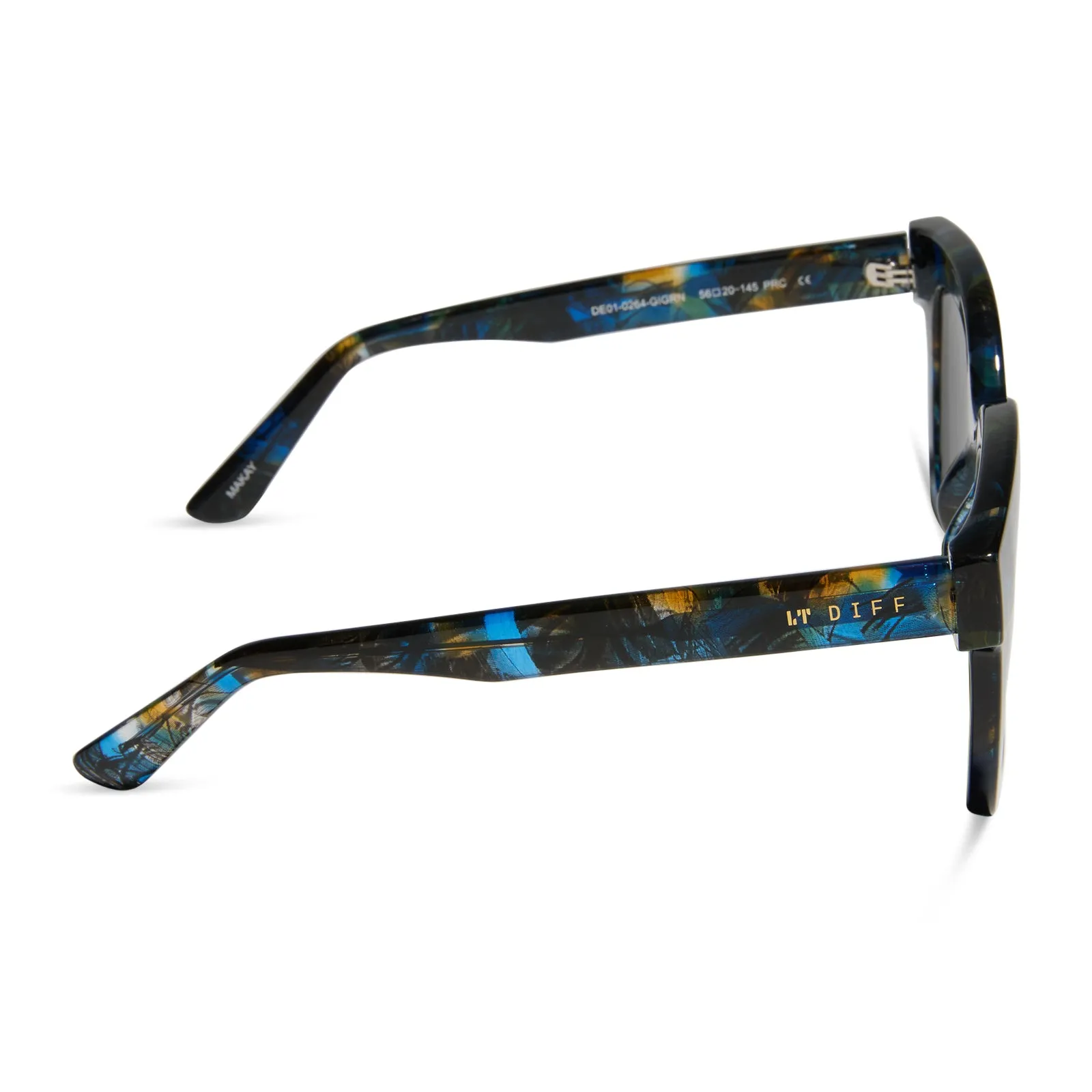 MAKAY - GLACIAL TORTOISE   GREY SUNGLASSES
