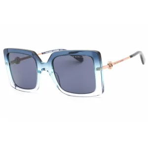 Marc Jacobs Women's Sunglasses - Blue Azure Rectangular Shape | MARC 579/S 0ZX9 KU