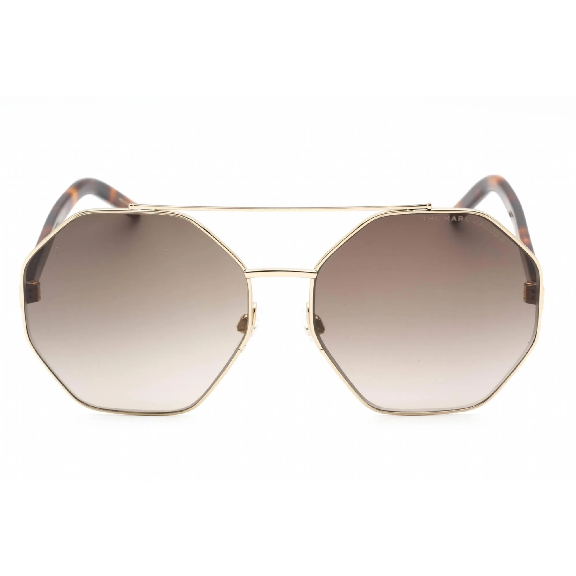 Marc Jacobs Women's Sunglasses - Gold Havana Metal Round Frame | MARC 524/S 006J HA