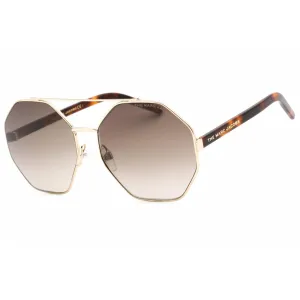 Marc Jacobs Women's Sunglasses - Gold Havana Metal Round Frame | MARC 524/S 006J HA