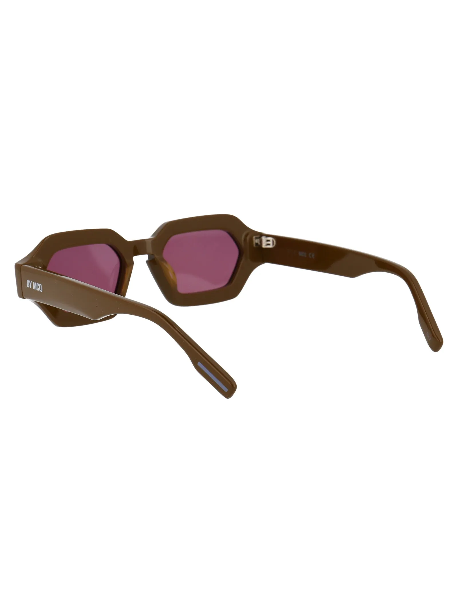 McQ Alexander McQueen Geometric Frame Sunglasses