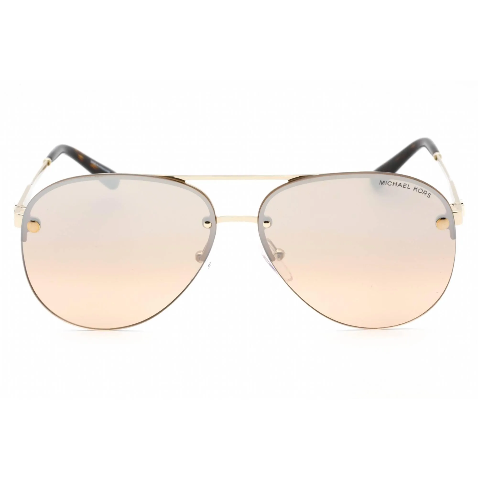 Michael Kors Women's Sunglasses - Light Gold/Brown Rimless Frame | 0MK1135B 10143D