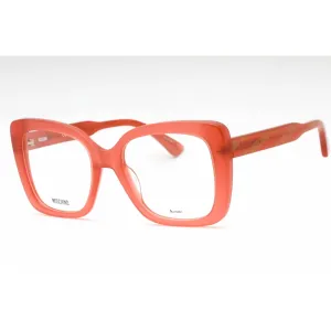 Moschino Women's Eyeglasses - Red Acetate Butterfly Shape Full Rim Frame | MOS614 C9A