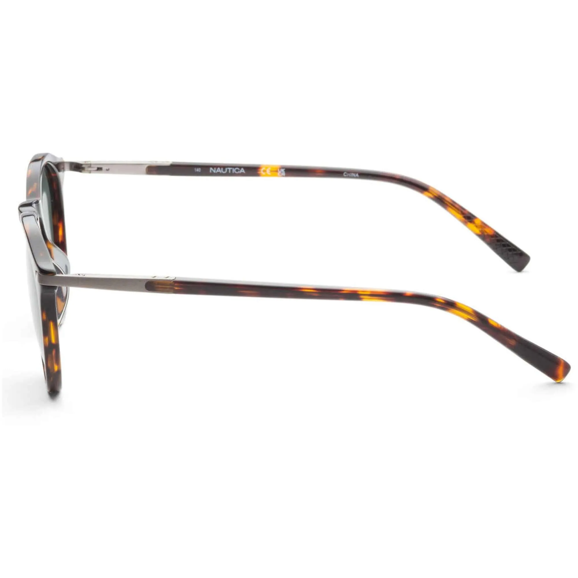 Nautica Men's Sunglasses - Matte Tokyo Tortoise Plastic Frame Brown Lens | N6247S 281