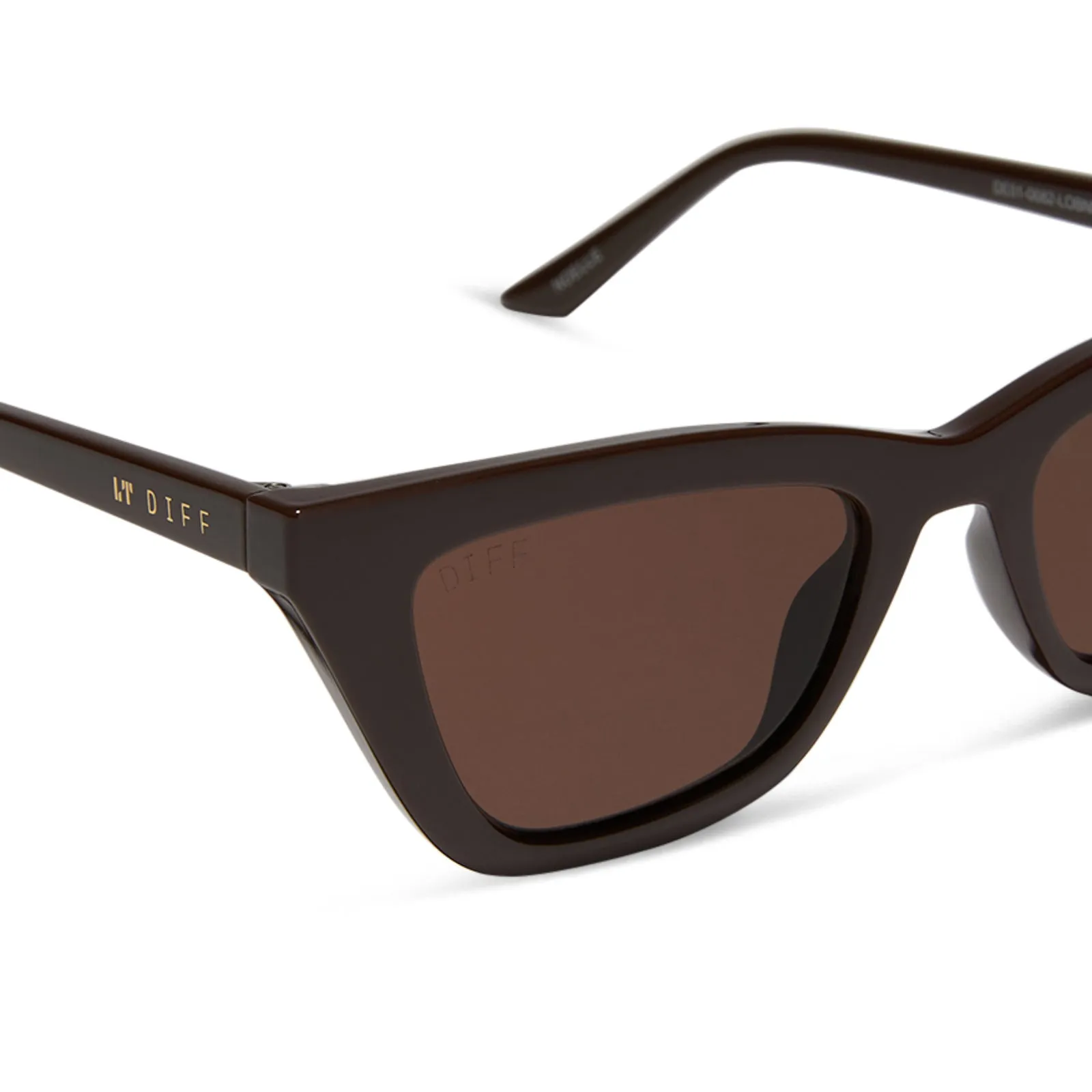 NOELLE - MAHOGANY   BROWN SUNGLASSES
