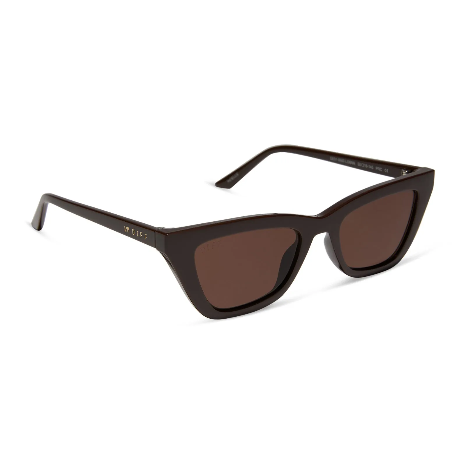 NOELLE - MAHOGANY   BROWN SUNGLASSES