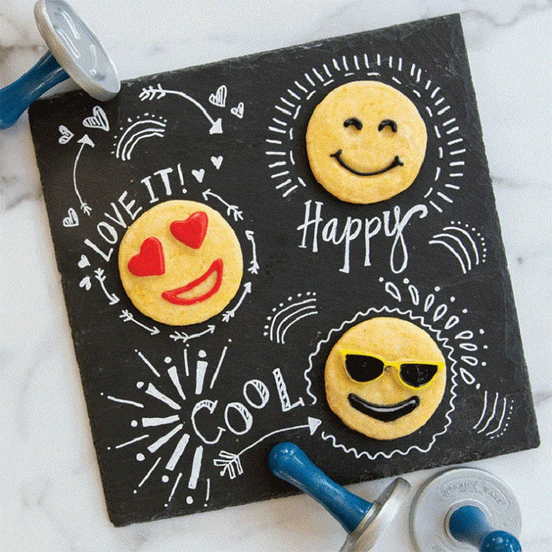 Nordic Ware Emoji Cookie Stamps