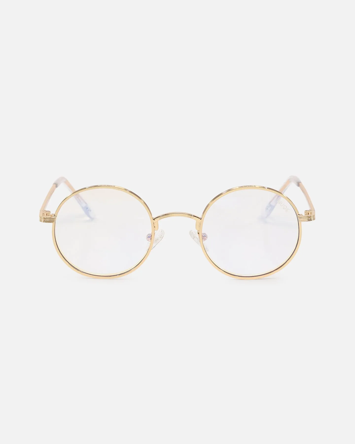 NUQE Liden Glasses Gold/Bluelight