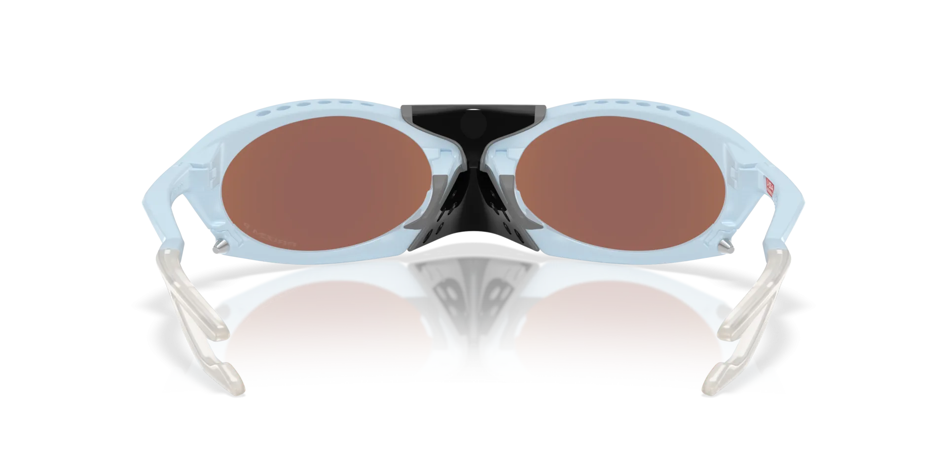 Oakley Plantaris Sunglasses in Matte Stonewash Frames / Prizm Deep Water Polar Lenses