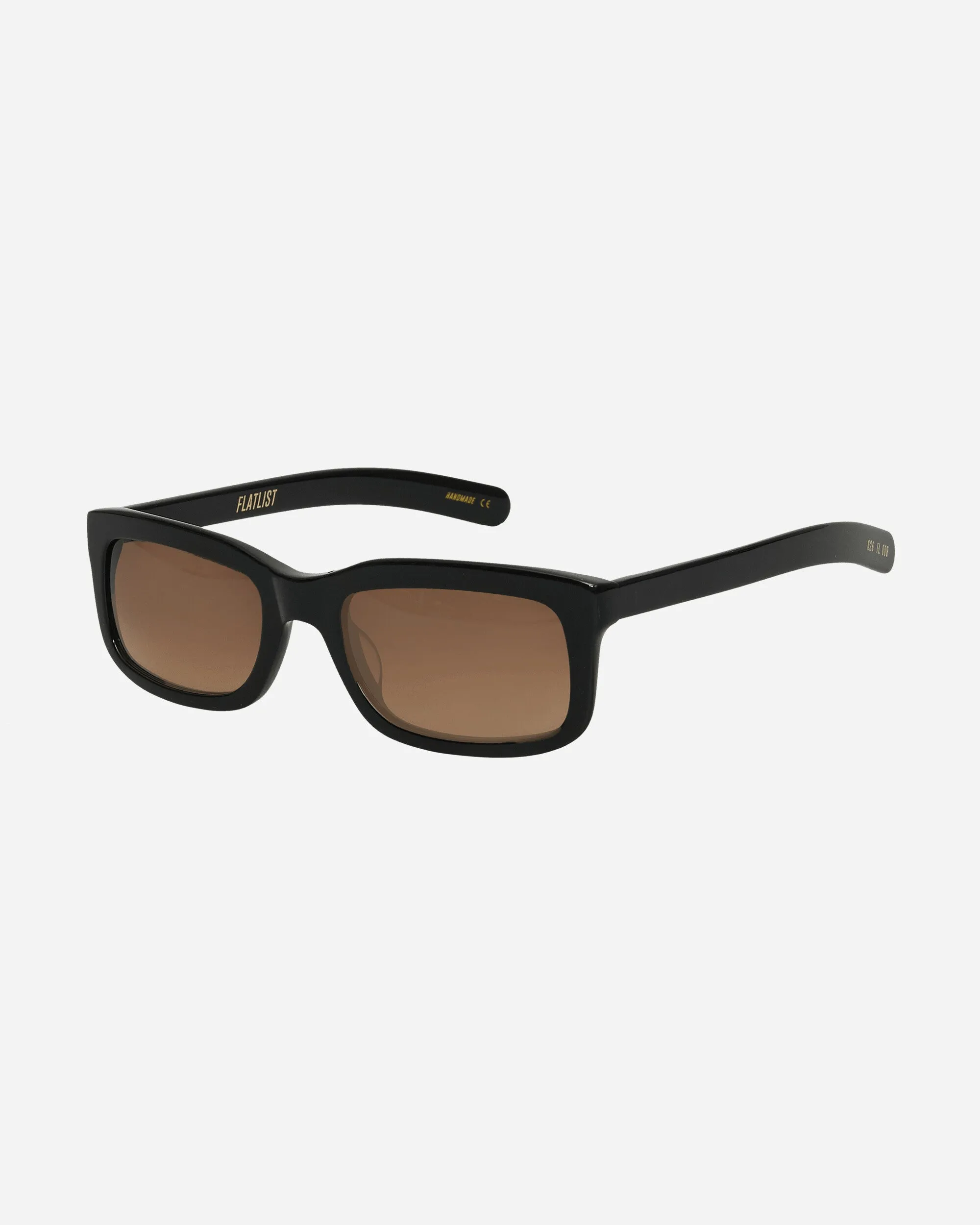Palmer Sunglasses Solid Black / Brown