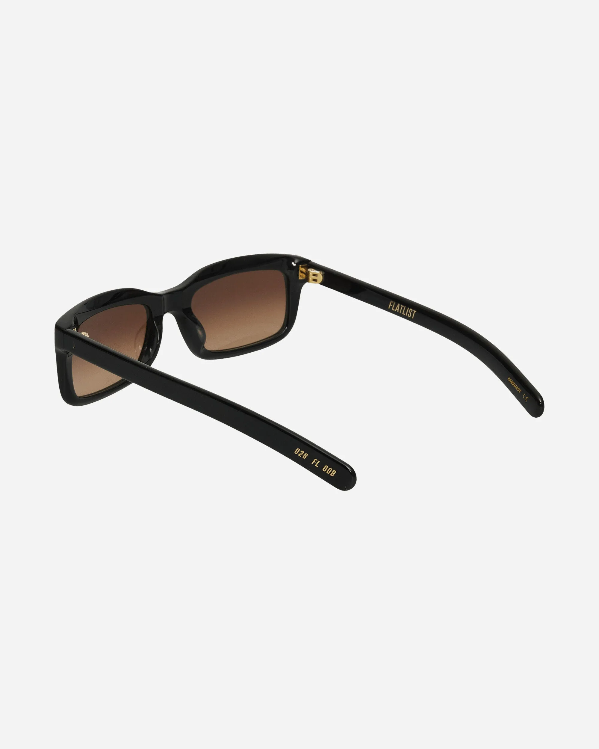 Palmer Sunglasses Solid Black / Brown