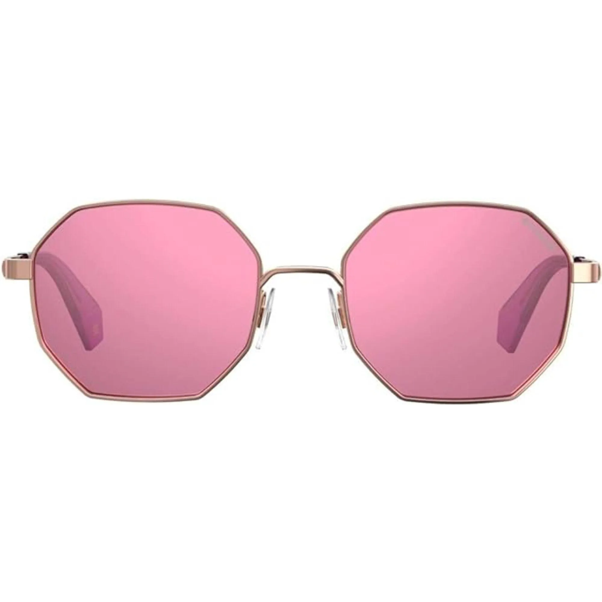 Polaroid Unisex Sunglasses - Gold Cherry Geometric Frame | POLAROID PLD 6067/S 0YEP/A2