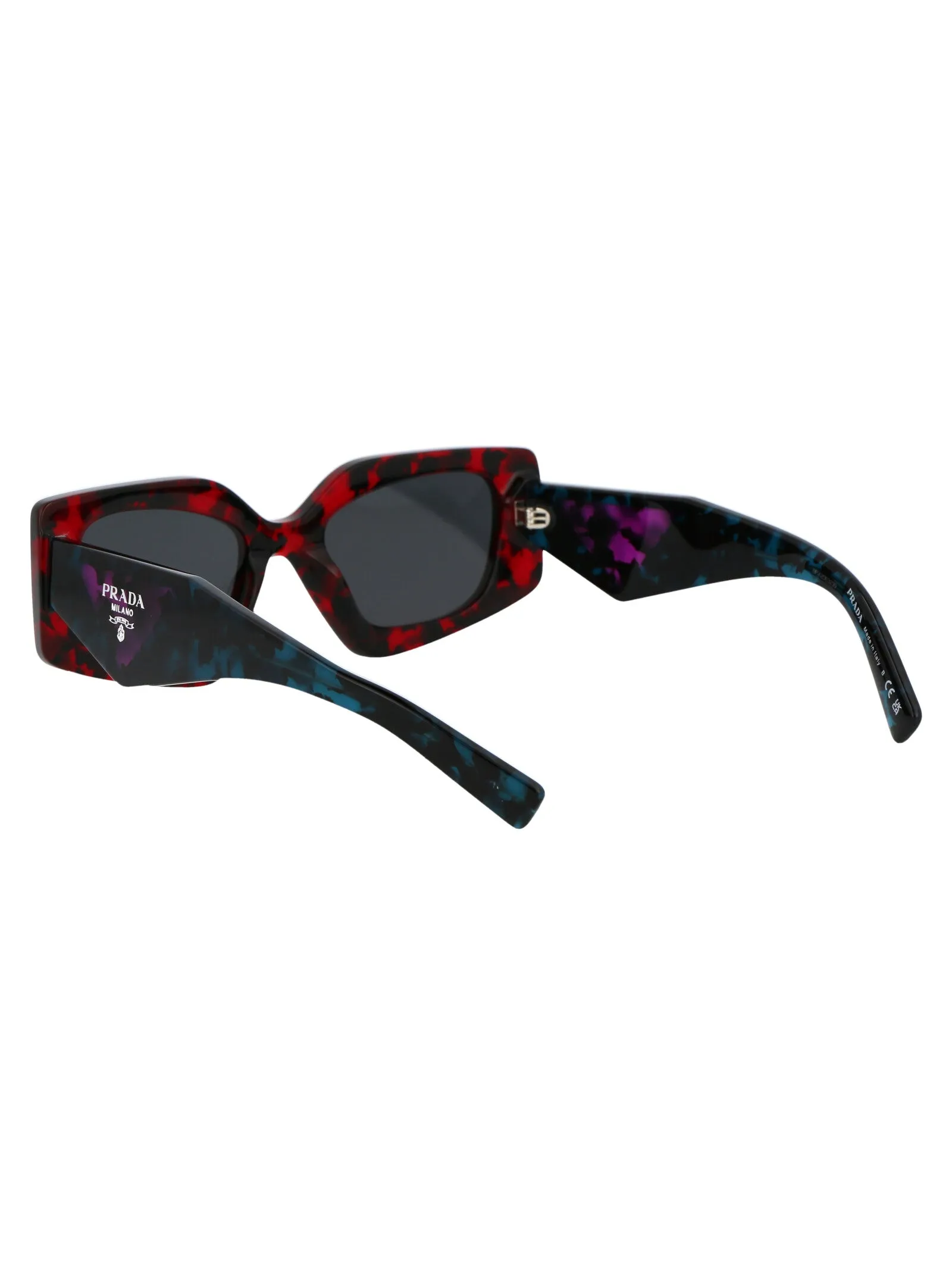 Prada Eyewear Symbole Geometric Frame Sunglasses