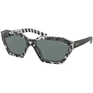 Prada Women's Sunglasses - Camouflage Black Plastic Frame | PRADA 0PR 03VSF 4433C259