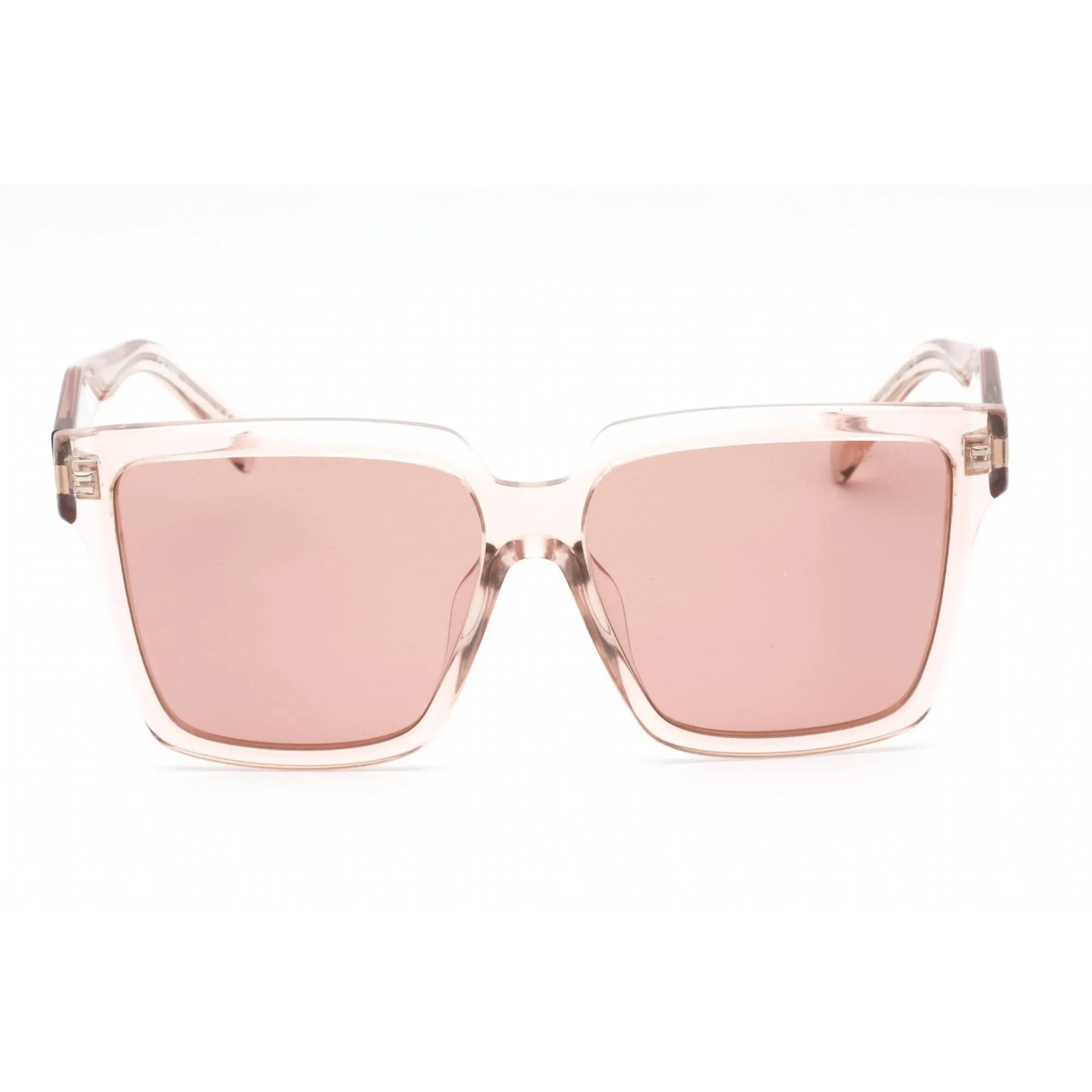 Prada Women's Sunglasses - Rectangular Shape Frame Dark Violet Lens | 0PR 24ZSF 13I08M