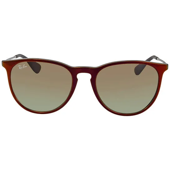 Ray-Ban ERIKA RB4171 6316E8 54mm Burgundy/Brown Gradient