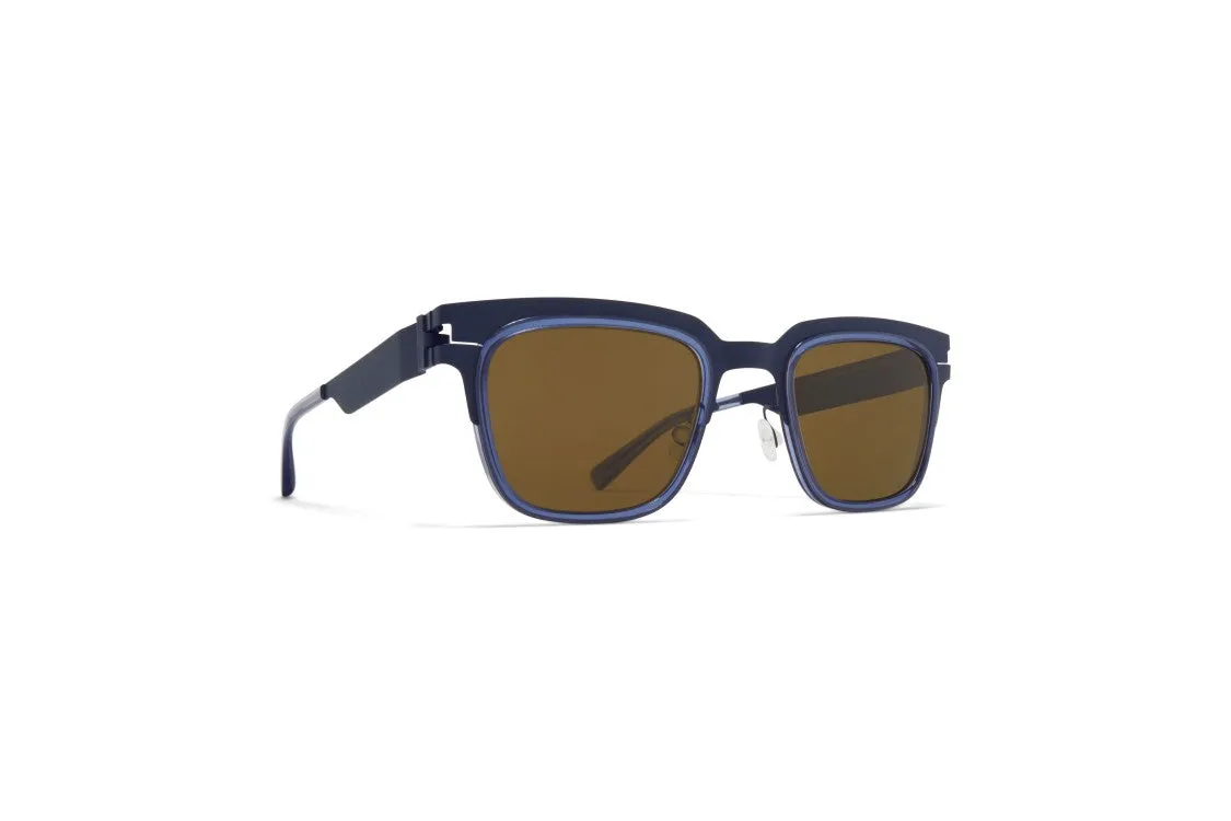 Raymond Square Stainless Steel Sunglasses