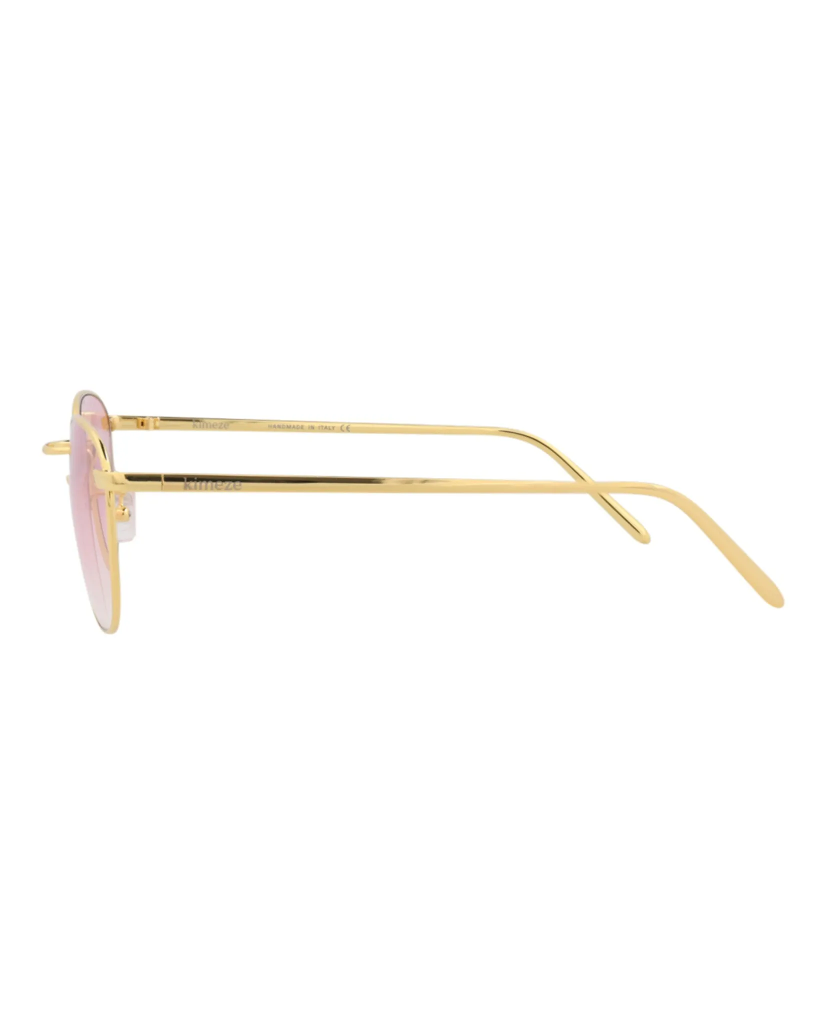 Round-Frame Acetate Sunglasses