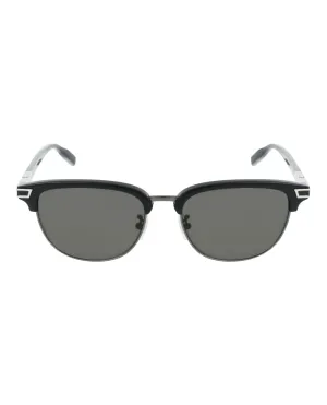 Round-Frame Acetate Sunglasses