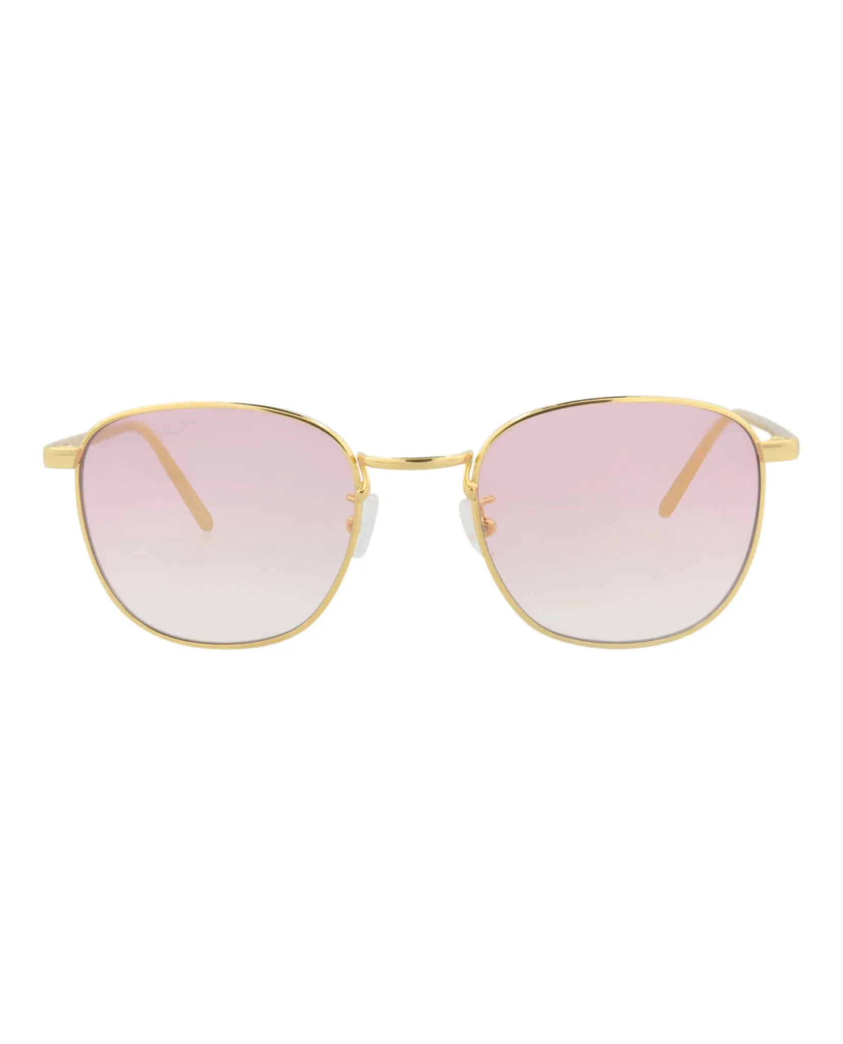 Round-Frame Acetate Sunglasses