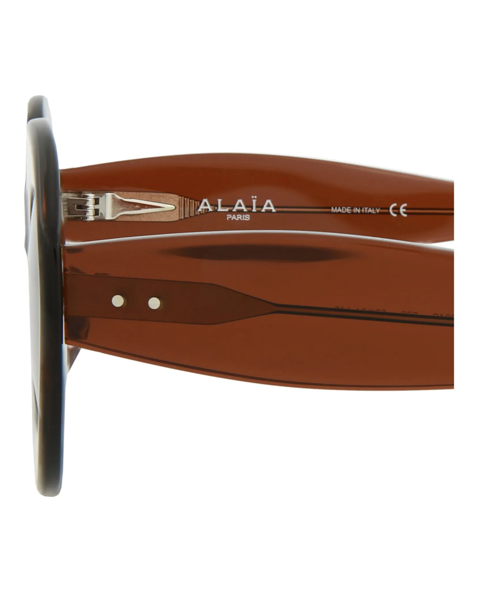 Round-Frame Acetate Sunglasses