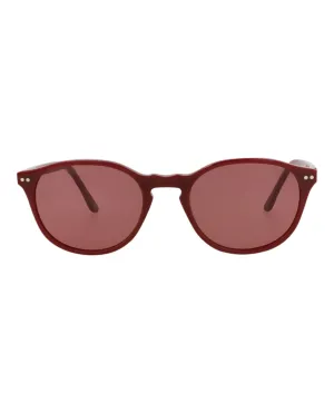 Round-Frame Acetate Sunglasses