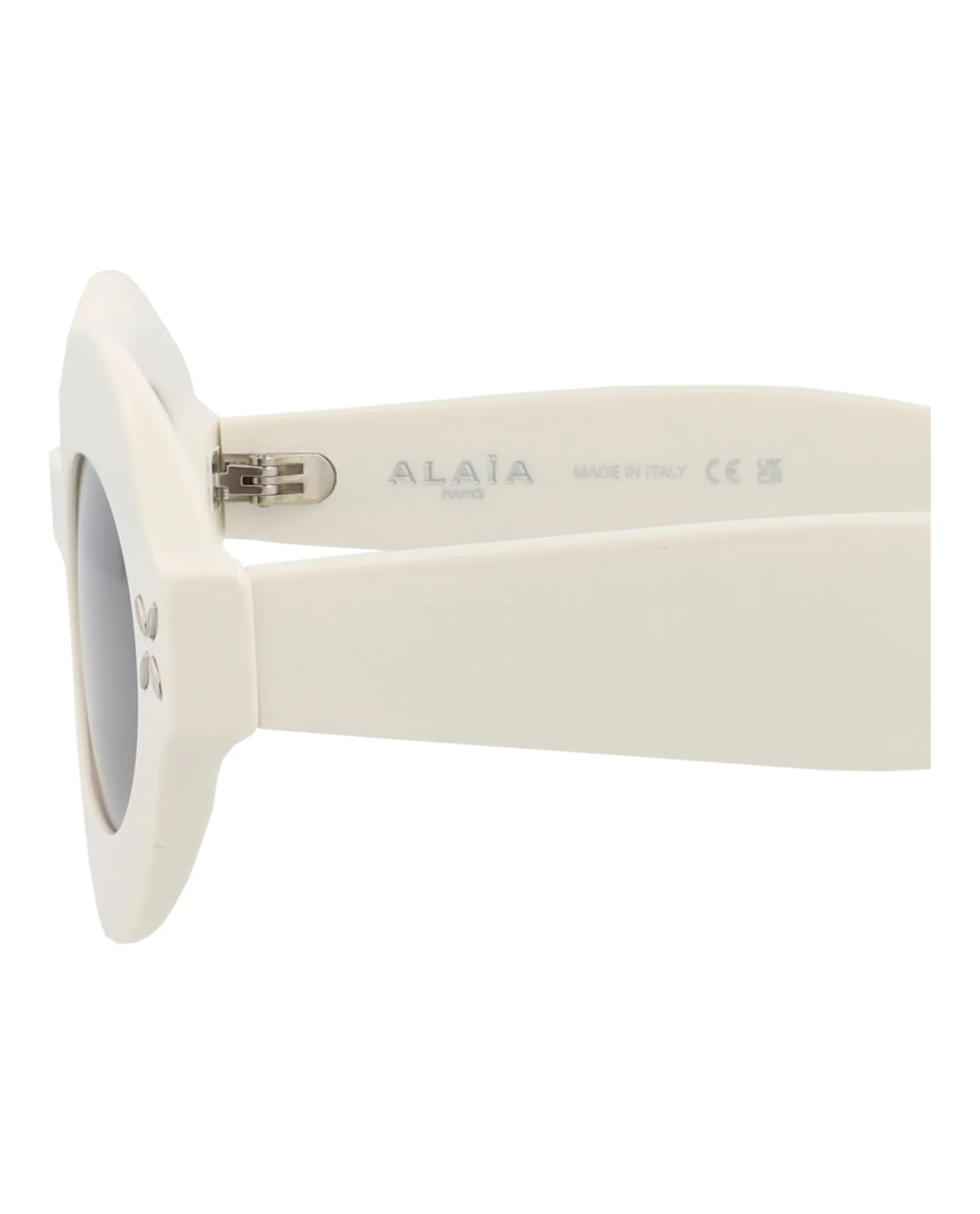 Round-Frame Acetate Sunglasses