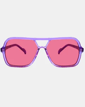 Spitfire 50 Purple/Blush Sunglasses