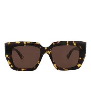 Square-Frame Acetate Sunglasses