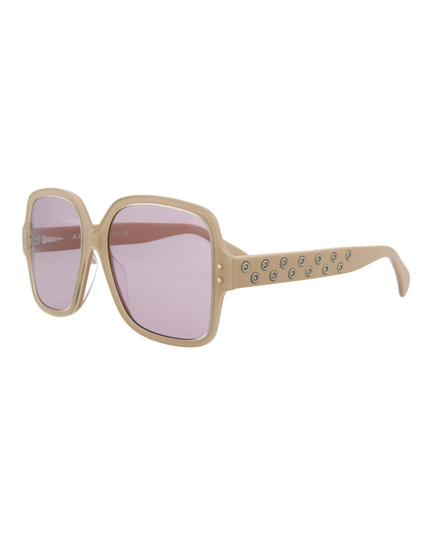 Square-Frame Acetate Sunglasses