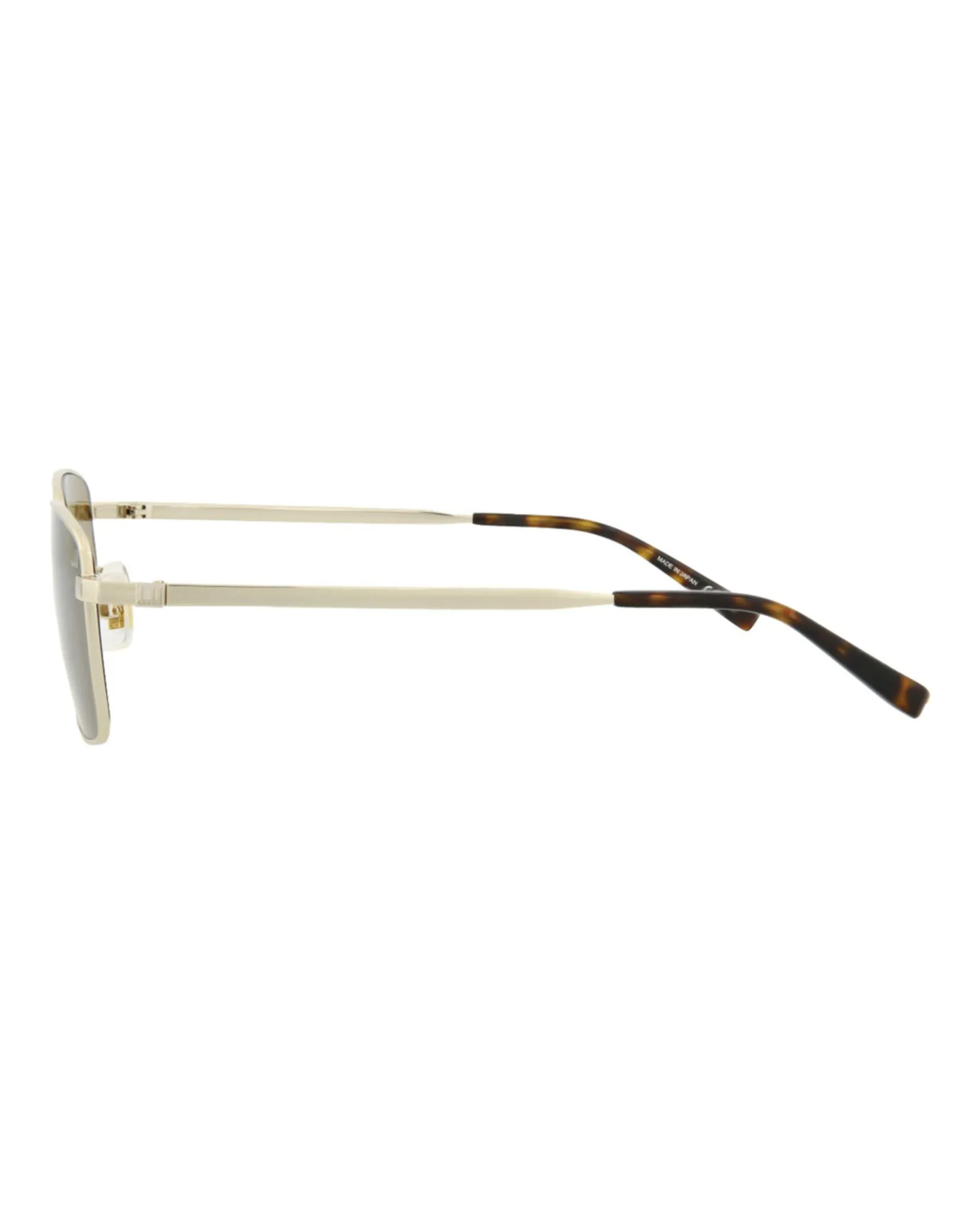 Square-Frame Metal Sunglasses
