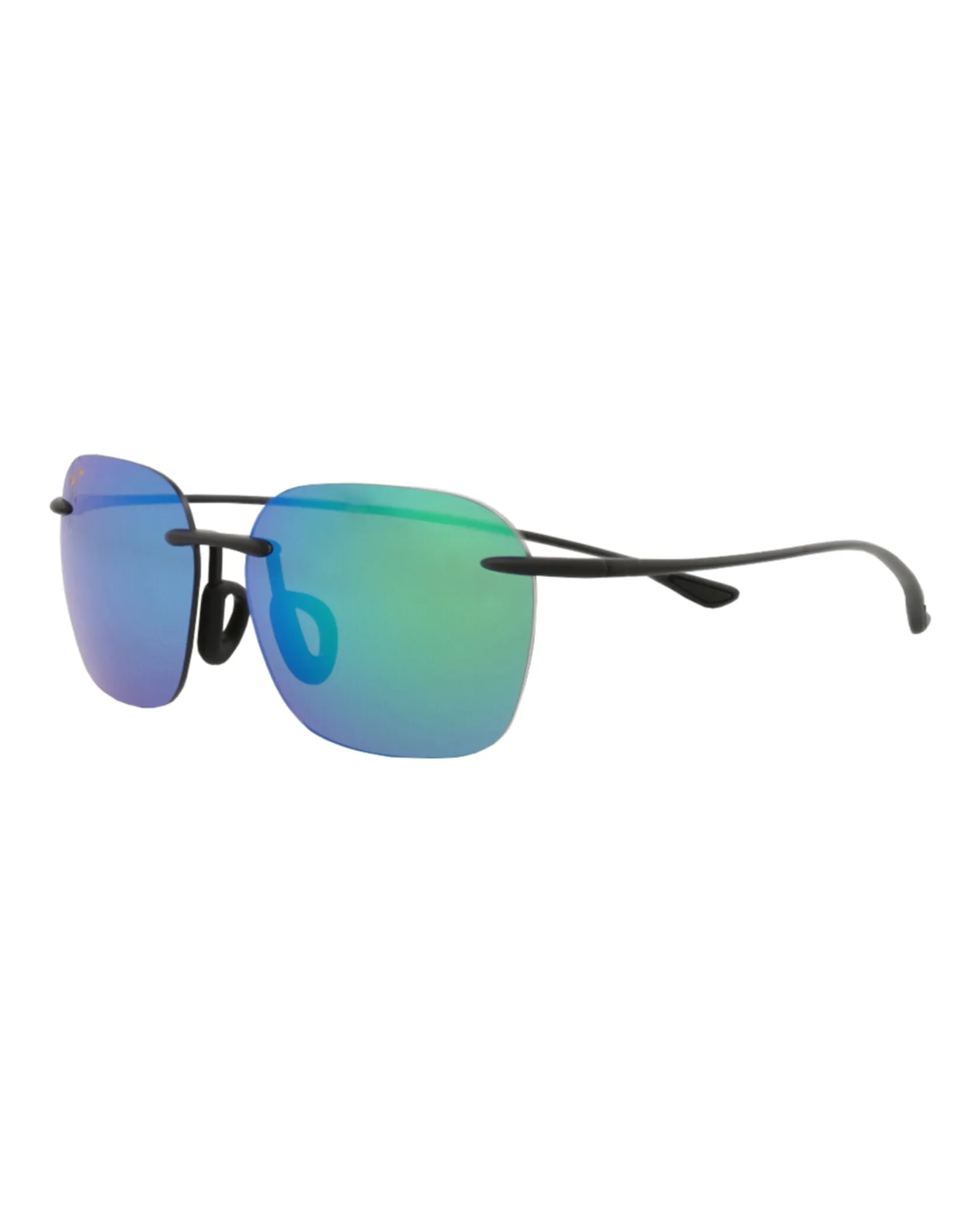 Square-Frame Nylon Sunglasses