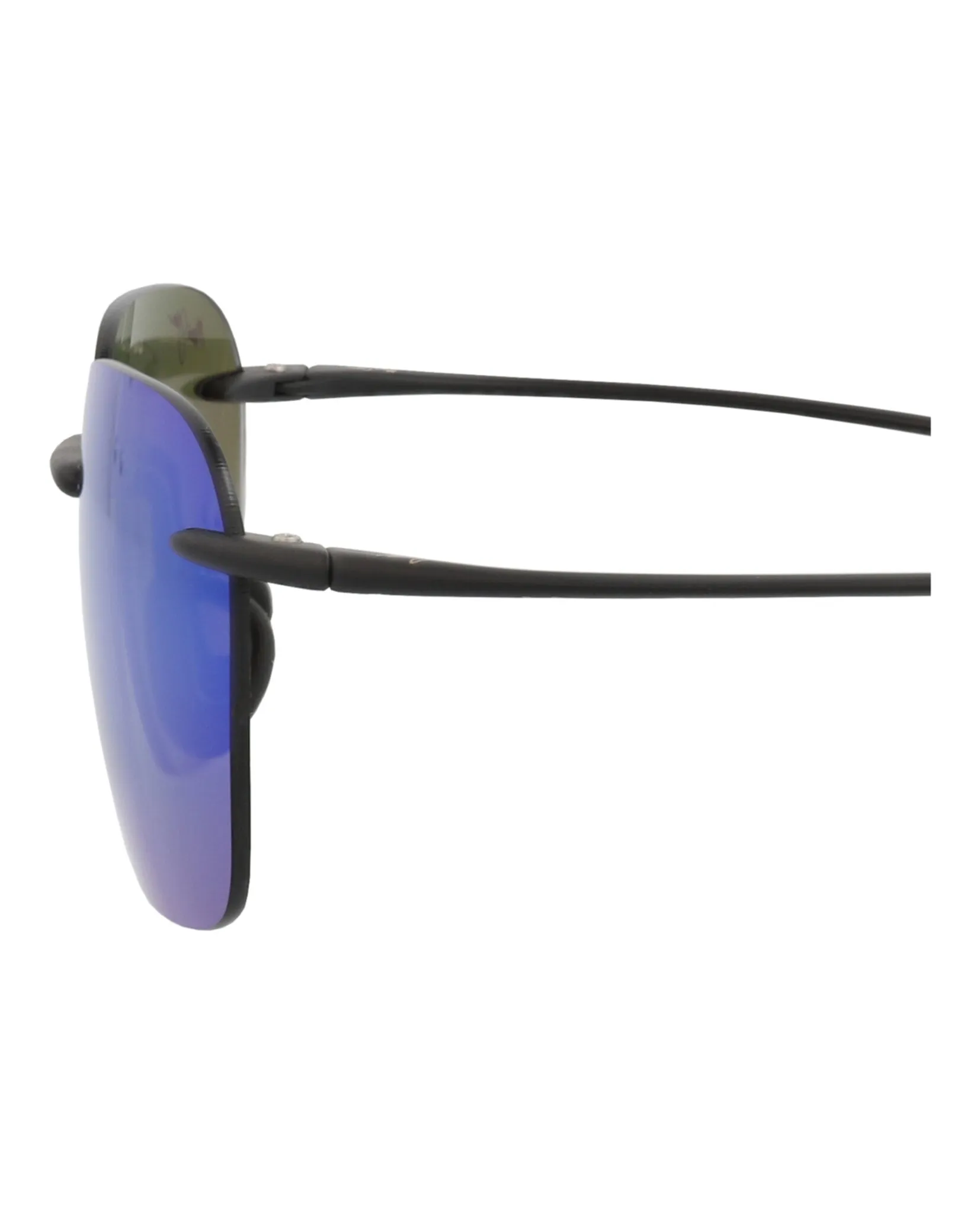 Square-Frame Nylon Sunglasses