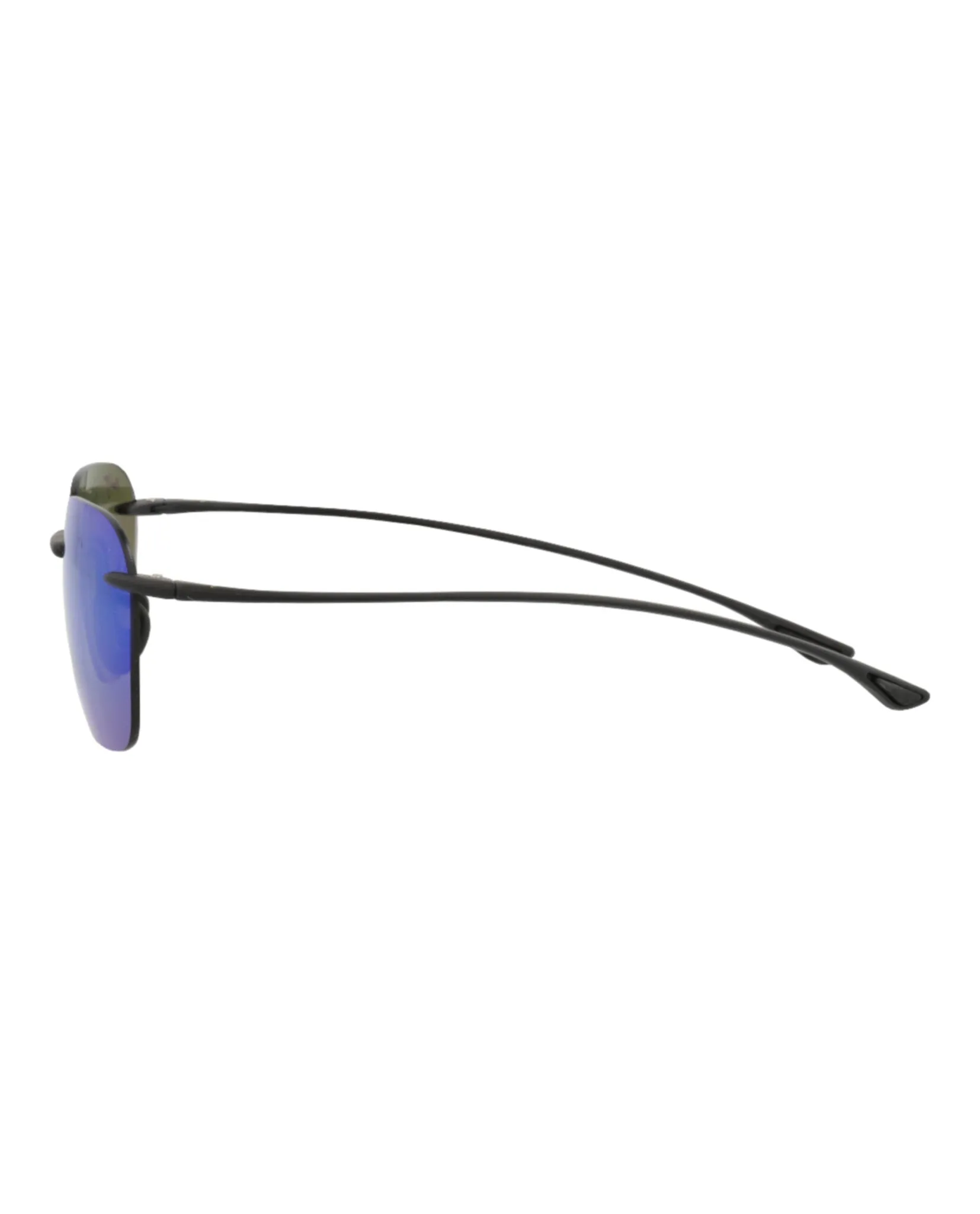 Square-Frame Nylon Sunglasses