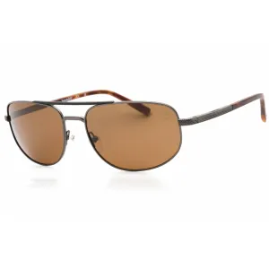 Timberland Men's Sunglasses - Shiny Dark Gunmetal with Black/Tortoise | TB9285 06H