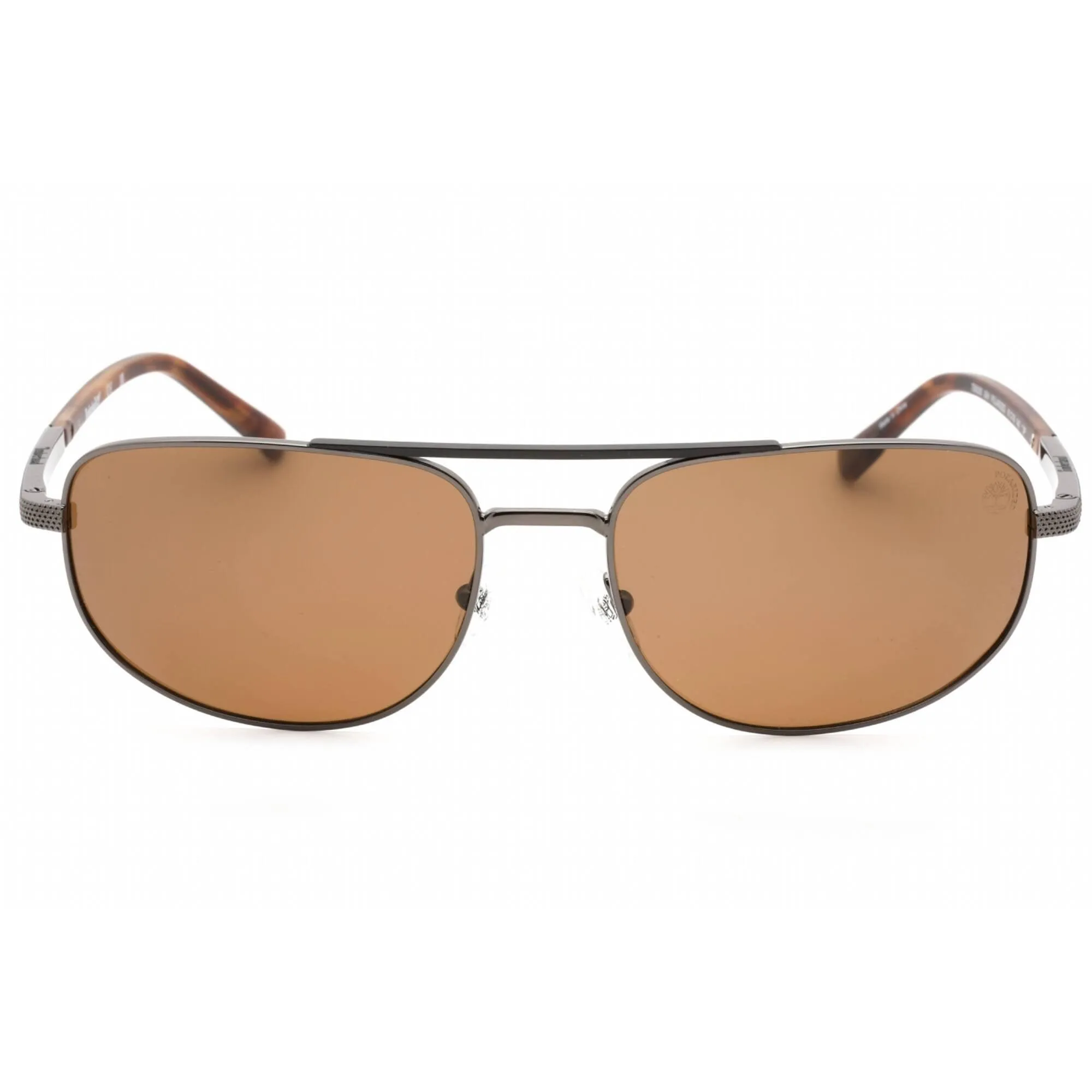 Timberland Men's Sunglasses - Shiny Dark Gunmetal with Black/Tortoise | TB9285 06H