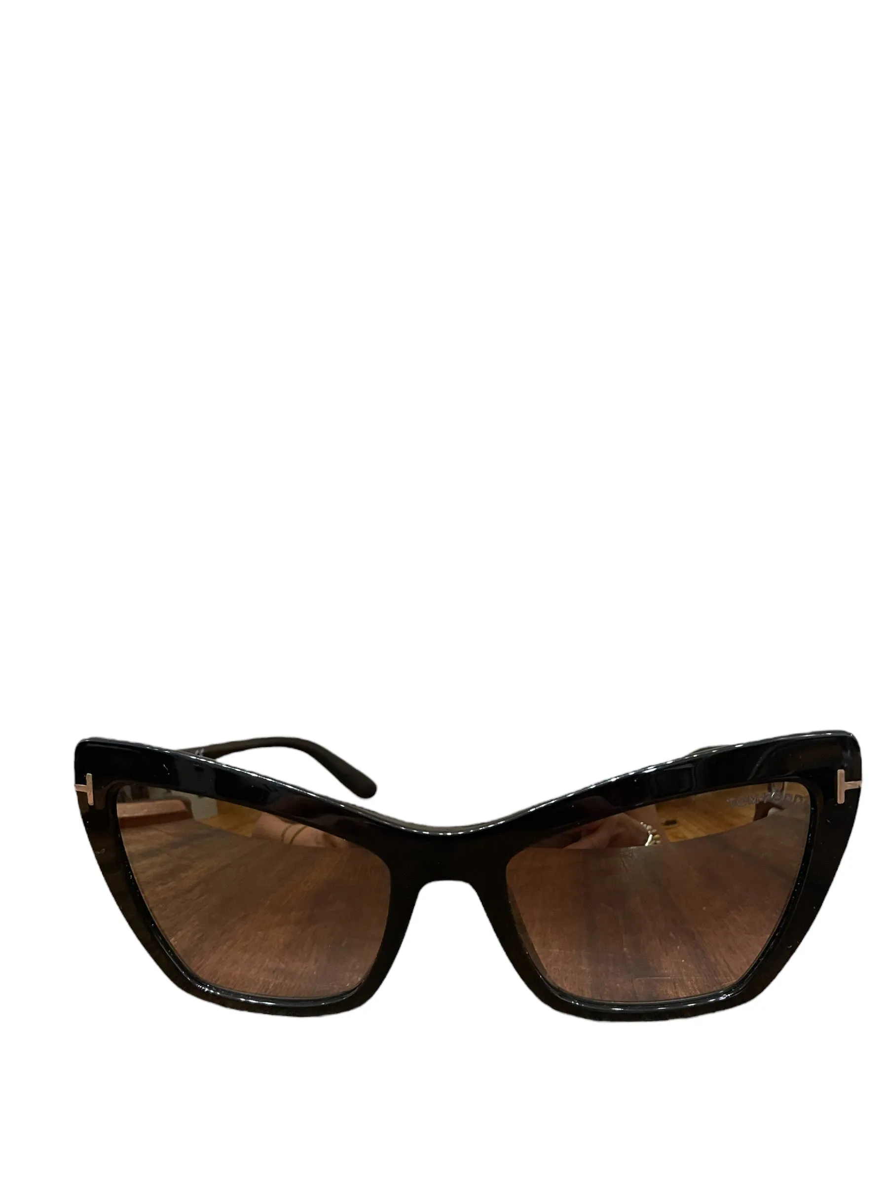 Tom Ford Black Cateye Sunglasses