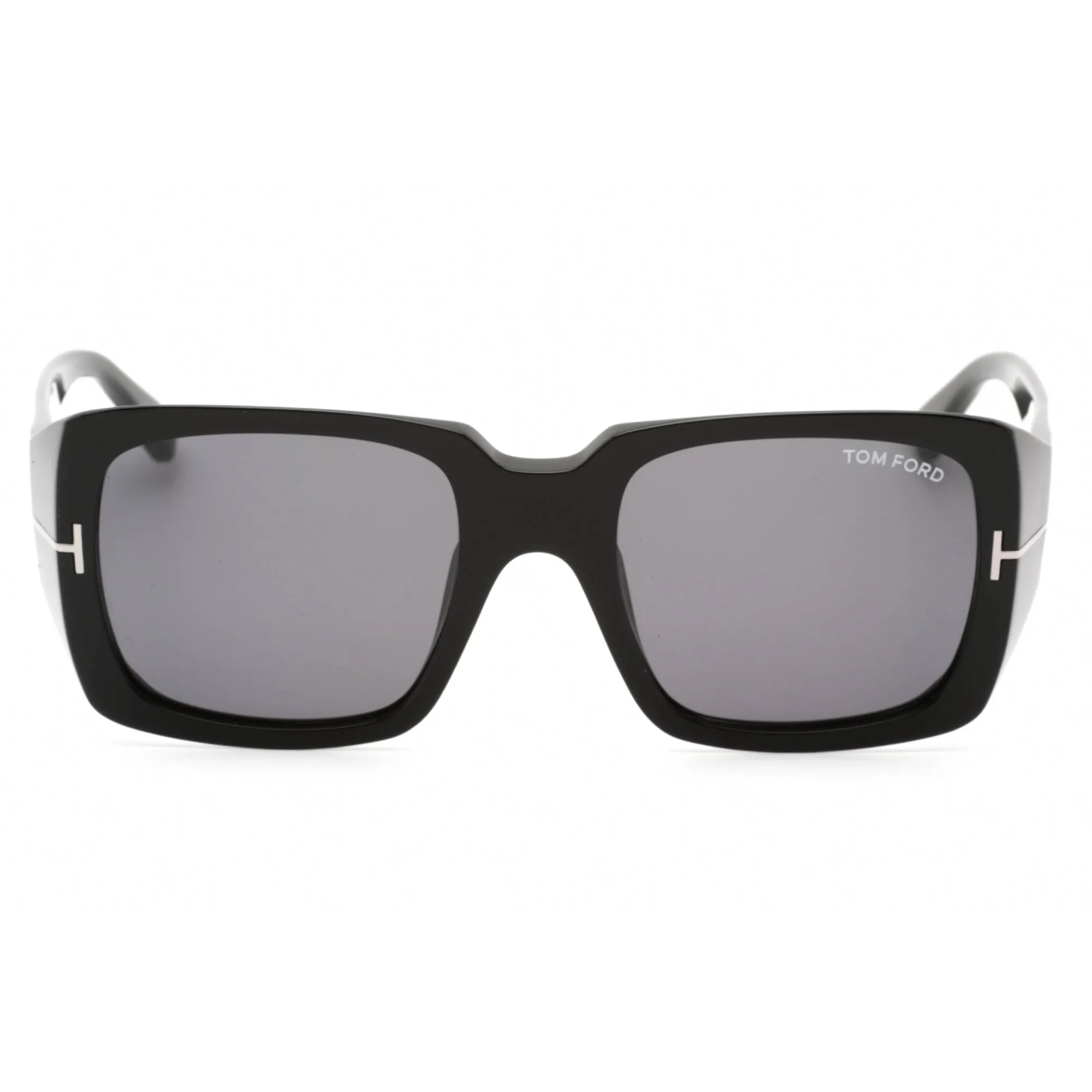Tom Ford Women's Sunglasses - Shiny Black Plastic Square Full Rim Frame | FT1035-N 01A