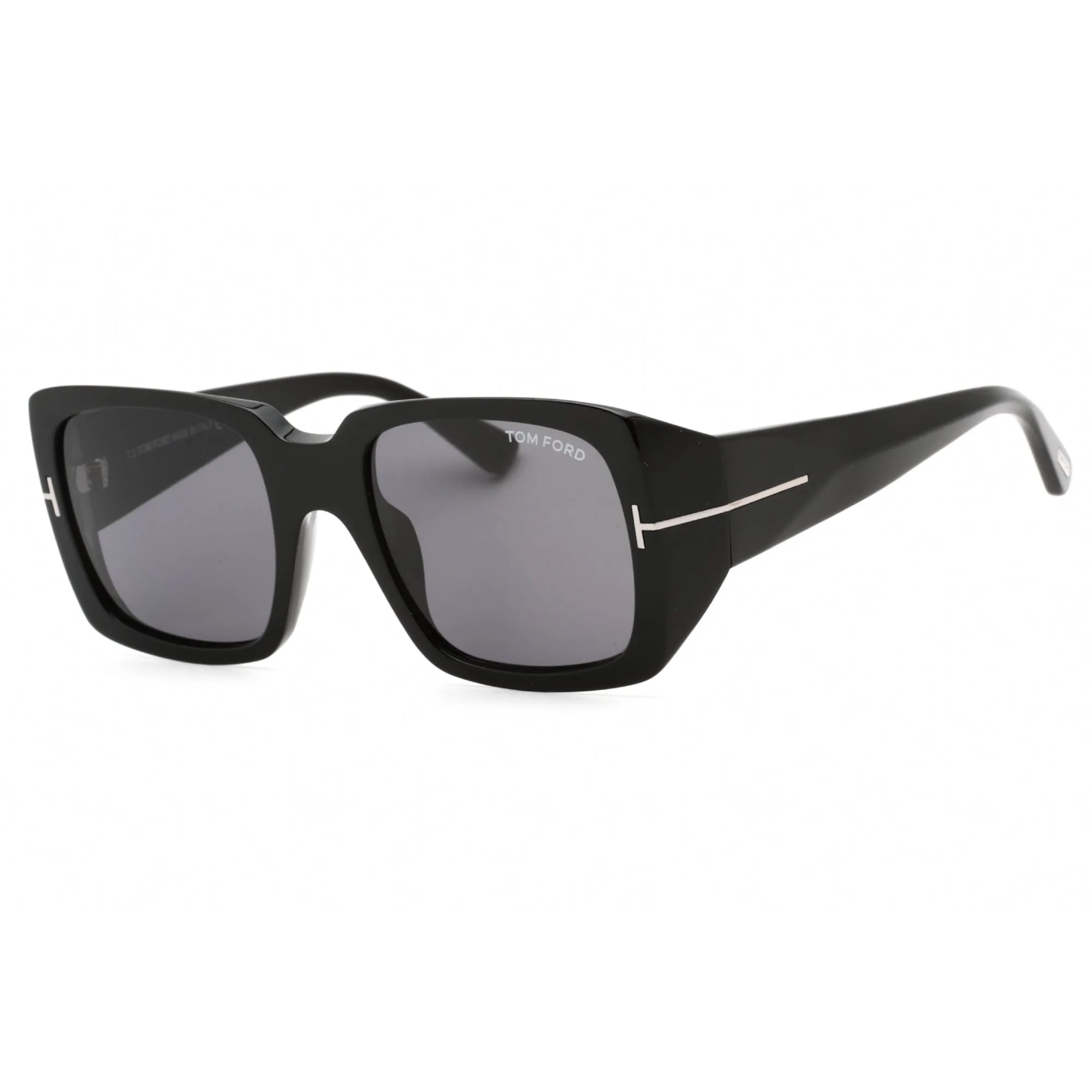 Tom Ford Women's Sunglasses - Shiny Black Plastic Square Full Rim Frame | FT1035-N 01A
