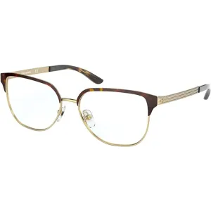 Tory Burch Women's Eyeglasses - Shiny Gold/Dark Tortoise | TORY BURCH 0TY1066 3290