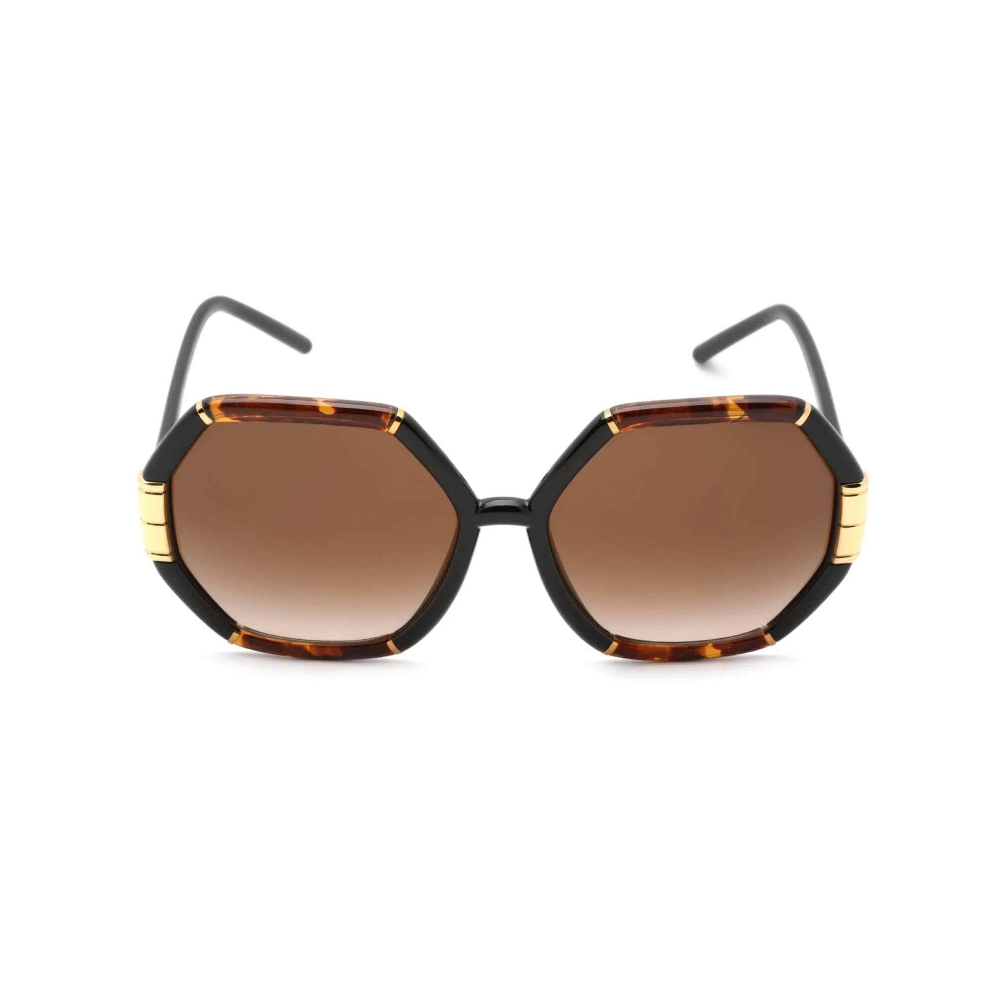 Tory Burch Women's Sunglasses - Dark Tortoise/Black Frame Brown Lens | TY9072U 189613