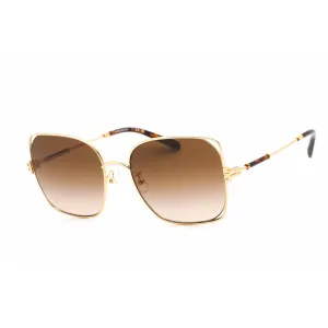 Tory Burch Women's Sunglasses - Full Rim Gold Metal Square Frame | 0TY6097 331613