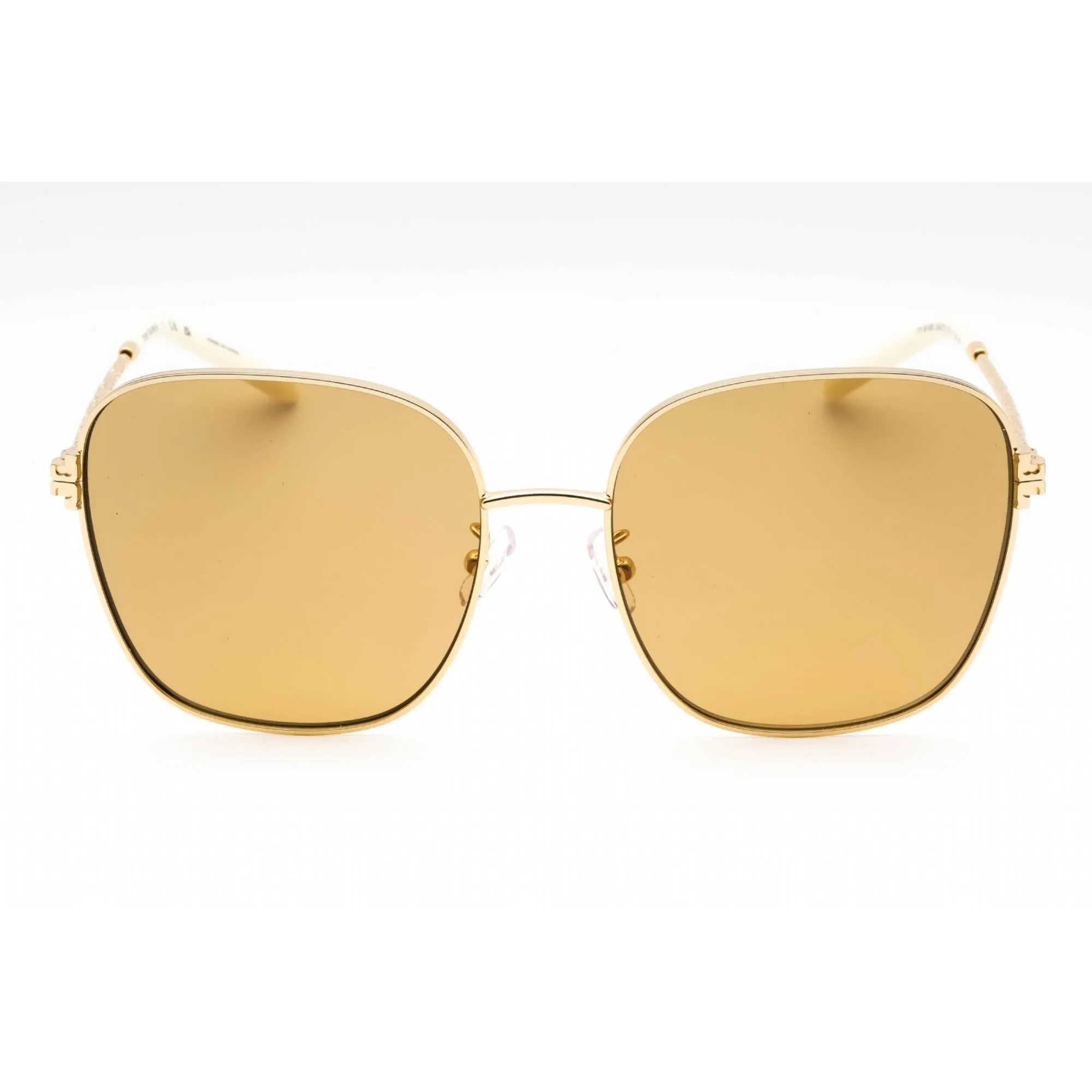 Tory Burch Women's Sunglasses - Gold Metal Square Full Rim Frame | 0TY6108 334373