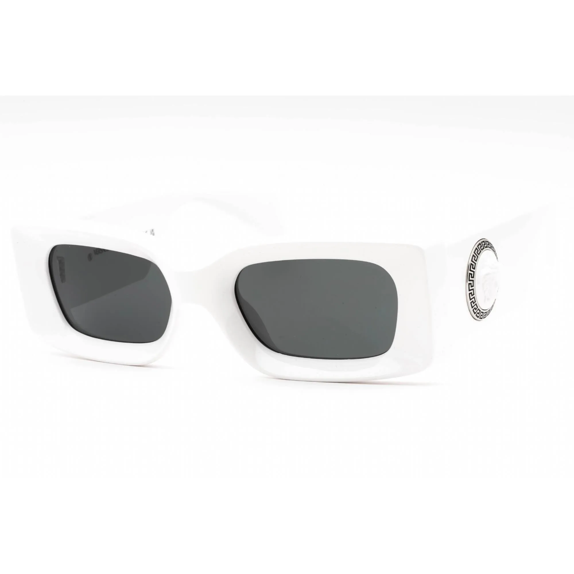 Versace Women's Sunglasses - White Rectangular Shape Full Rim Frame | 0VE4474U 314/87